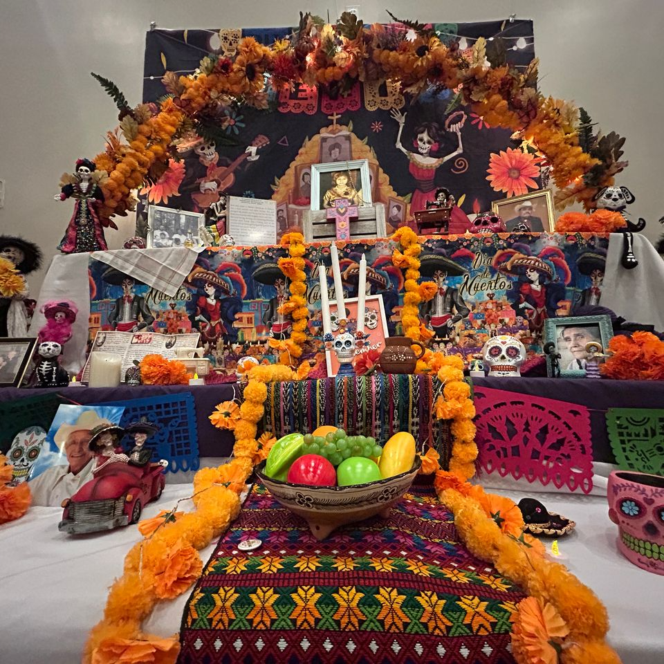 Day of the Dead Altar at Oldham County History Center